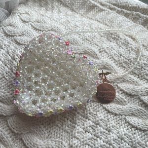 Susan Alexandra Heart Wristlet